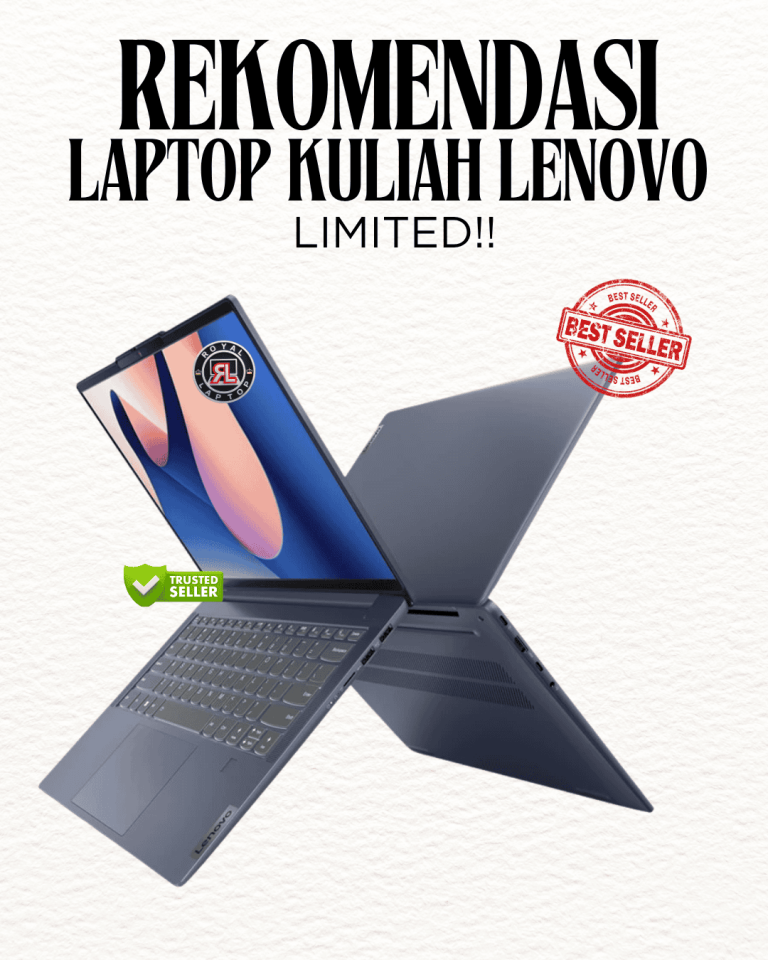 Laptop LENOVO IP5 14IRH10-8PID (L.GREY) NEW second di Jogja