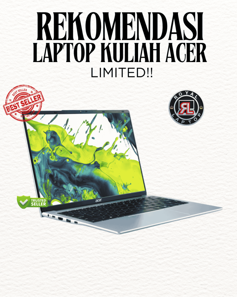 Laptop ACER ASPIRE LITE AL14-32P-C9VS SILVER (NEW) second di Jogja