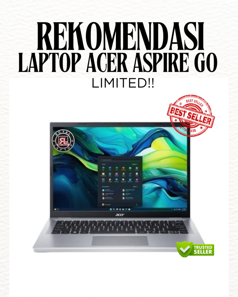 Laptop ACER Aspire Go AG14-72P-571C SILVER (NEW) second di Jogja