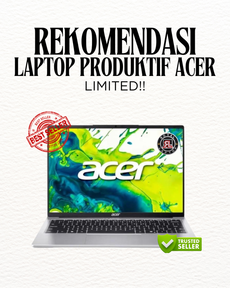 Laptop ACER ASPIRE LITE AL14-42P-R2RJ SILVER (NEW) second di Jogja