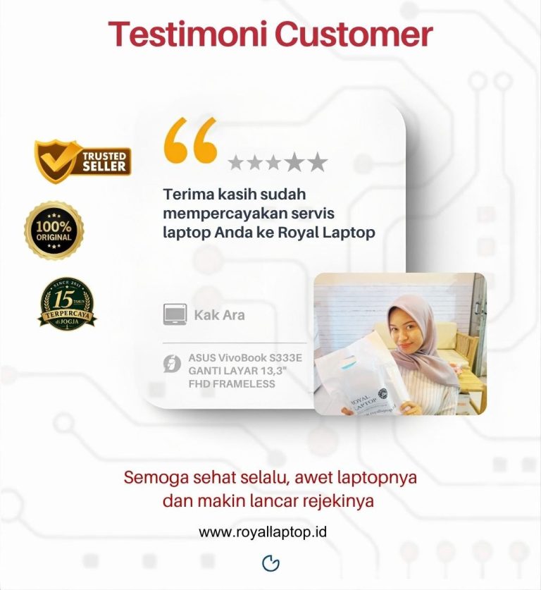 Royal Laptop Jogja - Servis dan Jual Beli Laptop Yogyakarta