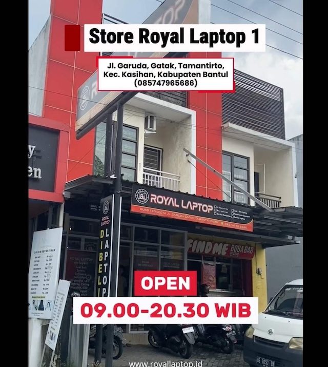 Toko Royal Laptop Cabang 1 - Jl. Garuda UMY Yogyakarta