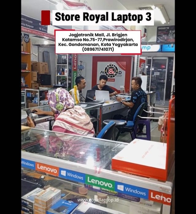 Toko Royal Laptop Cabang 3 - Jogjatronik Mall Yogyakarta