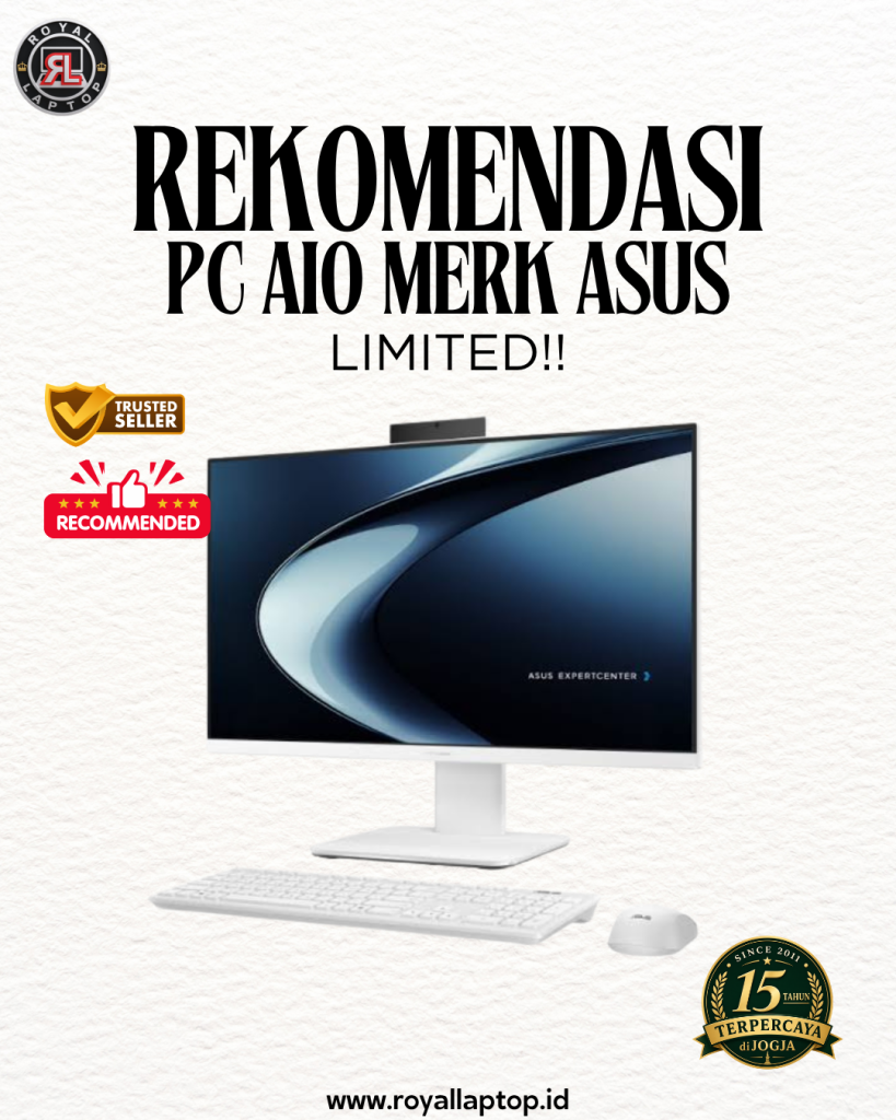 Laptop PC AIO ASUS P440VAK-B3851WS (BLACK) second di Jogja