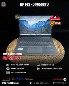 HP 14S-DQ0508TU (SILVER) SECOND