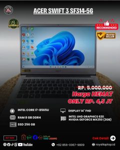 LAPTOP SECOND ACER SWIFT 3 SF314-56